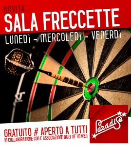 freccette locandina facebook