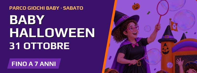 Paradise Baby Halloween: 31 ottobre, fino a 7 anni